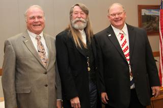 Garfield County Commissioners Mike Samson, John Martin and Tom Jankovsky